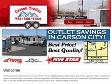 Tablet Screenshot of carsoncitytrailer.com